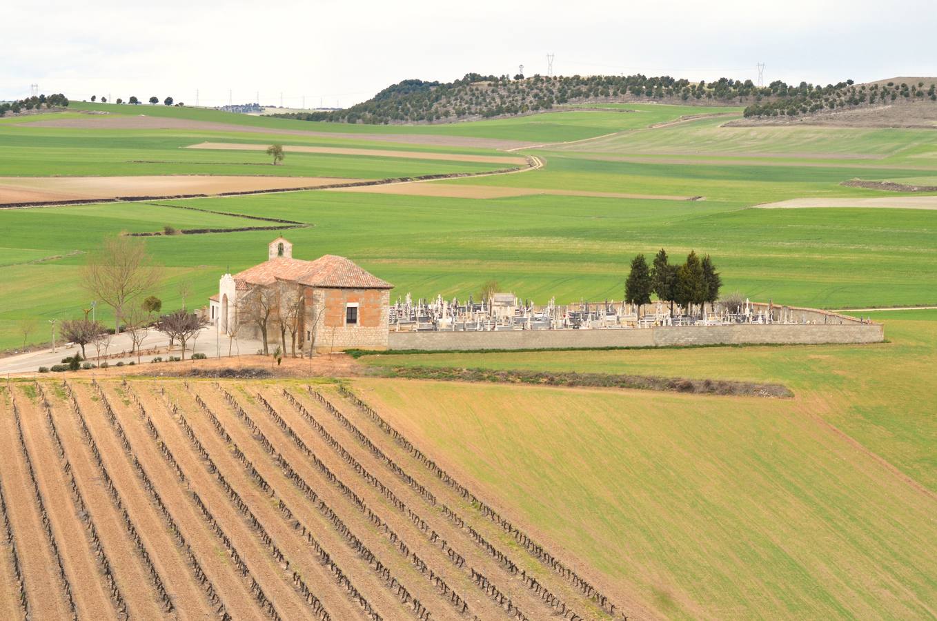 Ermita de nuestra Señora de Viloria, en Cigales (Valladolid).