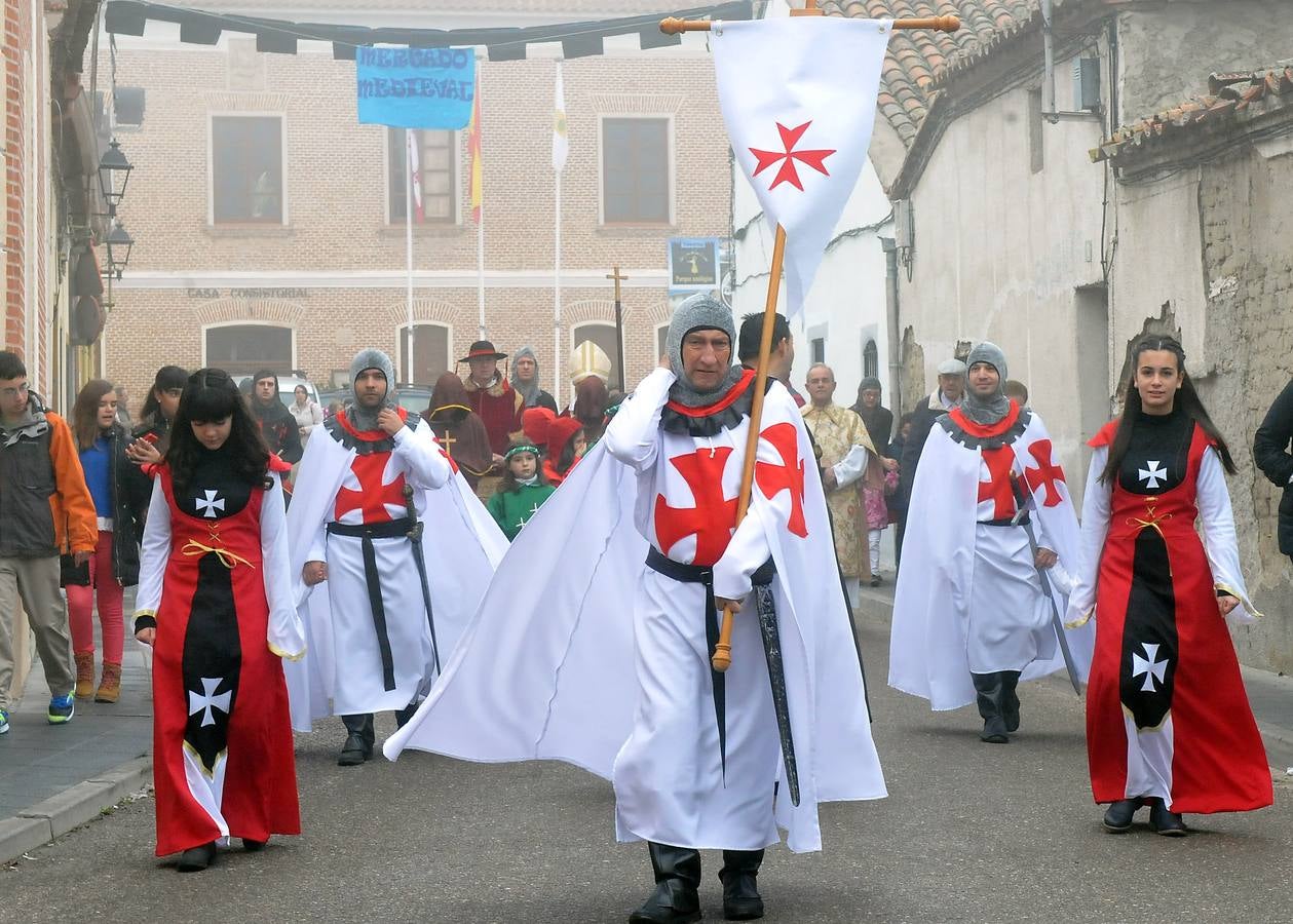 Recreación histórica del encuentro en Fresno (Valladolid) de Doña Urraca con el comendador