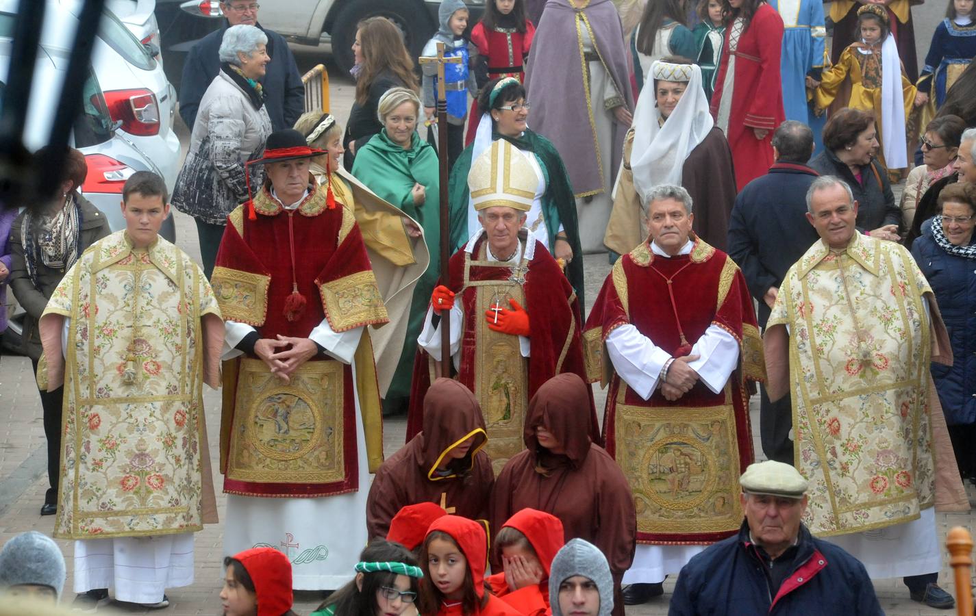 Recreación histórica del encuentro en Fresno (Valladolid) de Doña Urraca con el comendador