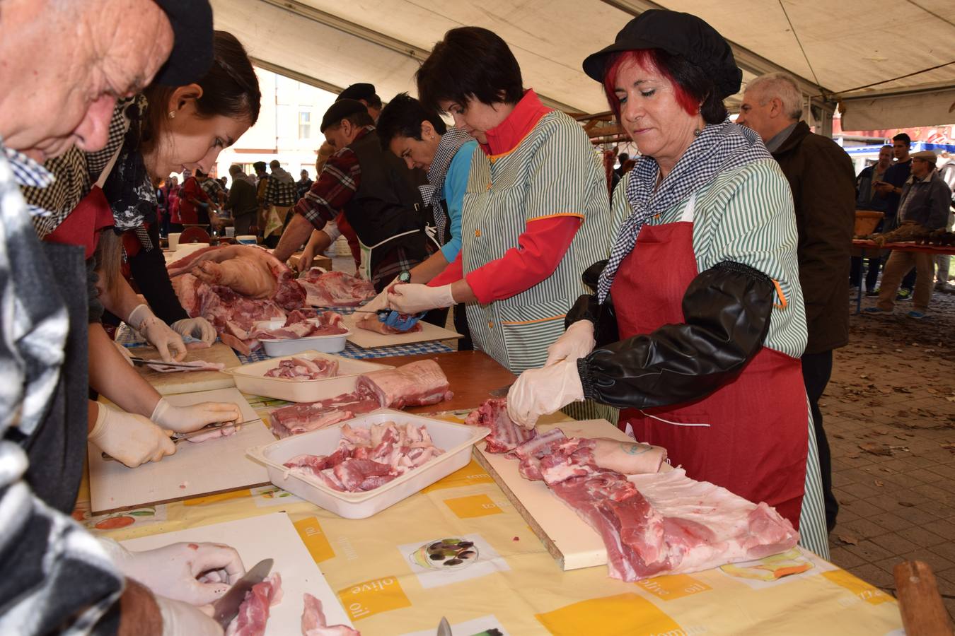 Fiesta de la matanza en Guardo (Palencia)