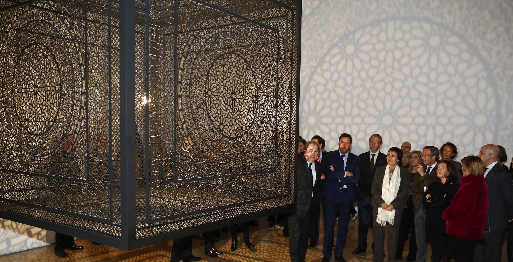 Soraya Sáenz de Santamaría inaugura una exposición sobre Santa Teresa en el Museo de Escultura de Valladolid