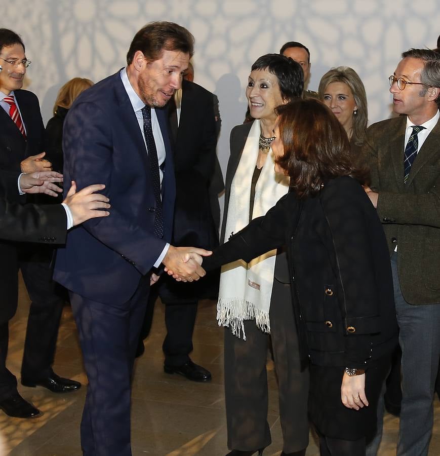 Soraya Sáenz de Santamaría inaugura una exposición sobre Santa Teresa en el Museo de Escultura de Valladolid