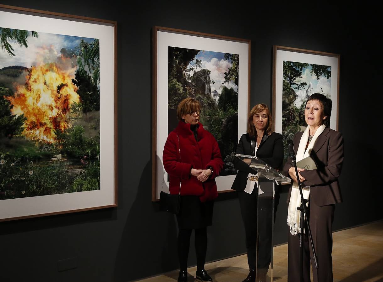 Soraya Sáenz de Santamaría inaugura una exposición sobre Santa Teresa en el Museo de Escultura de Valladolid
