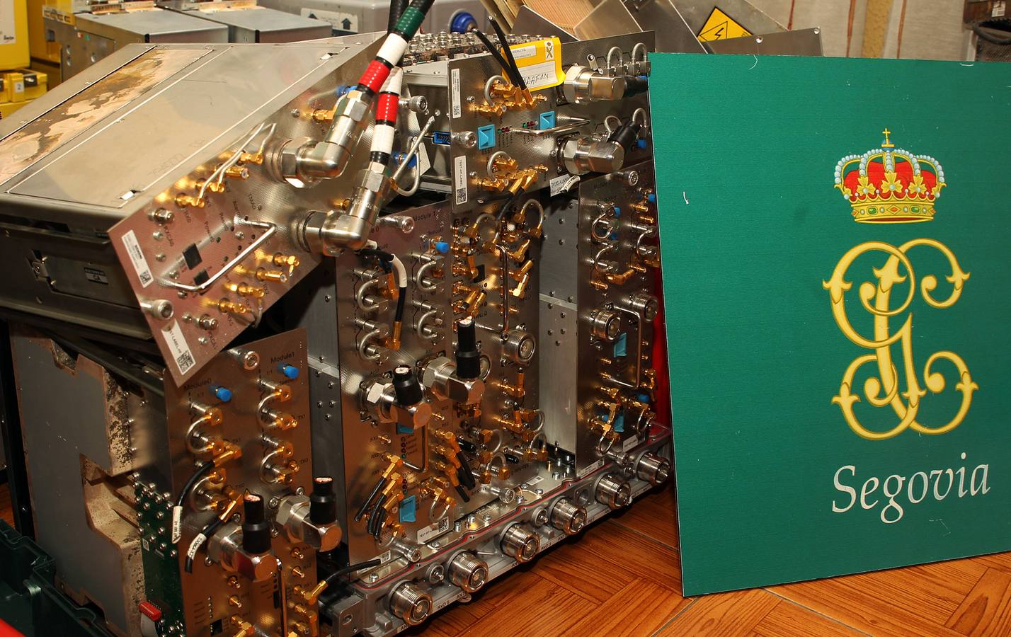 Material incautado por la Guardia Civil de Segovia en la &#039;Operación Señal&#039;