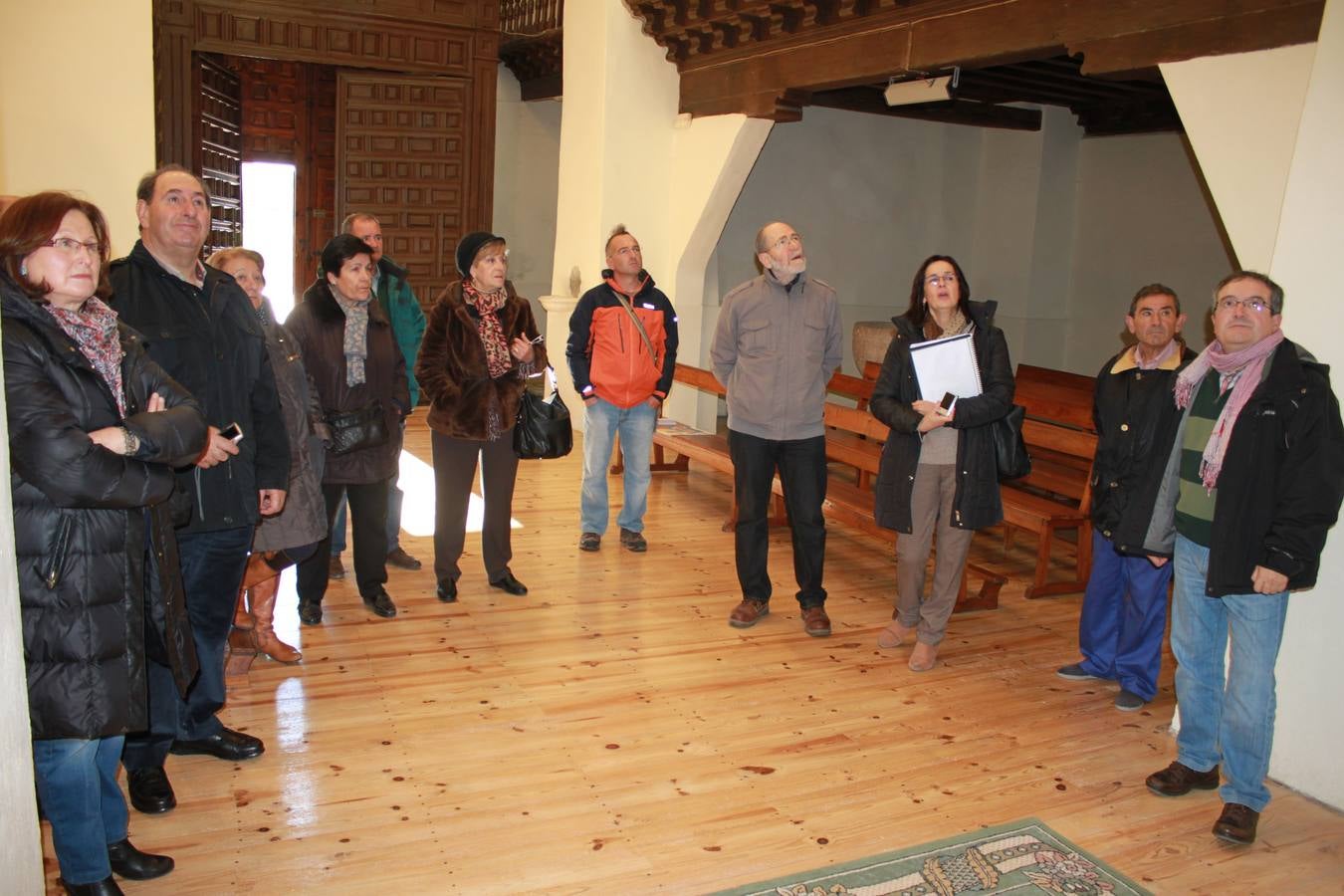 Los socios de la Cooperativa del Campo de Baltanás (Palencia) realizan una excursión por el Cerrato