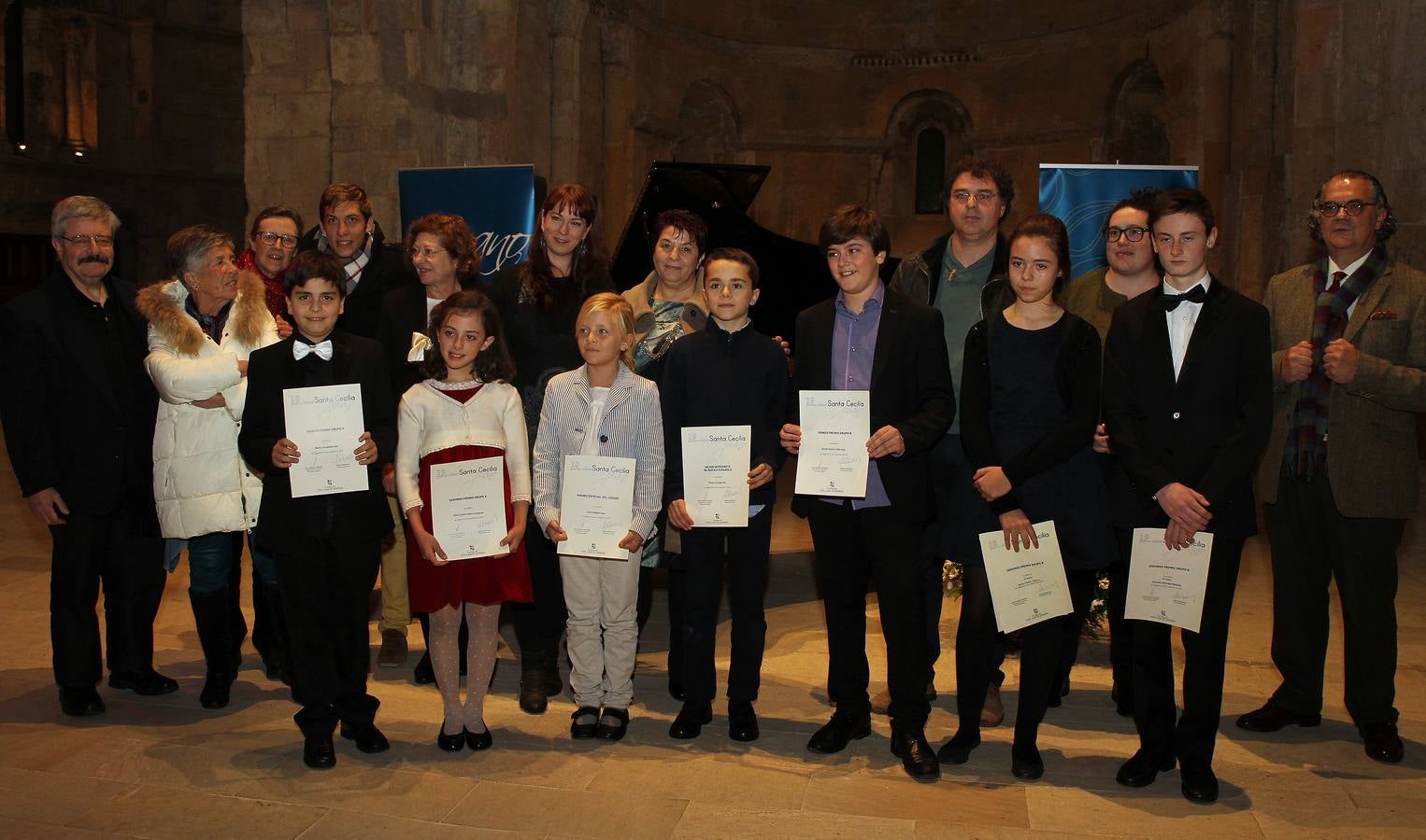 Ganadores del XIX Premio Infantil de Piano Santa Cecilia