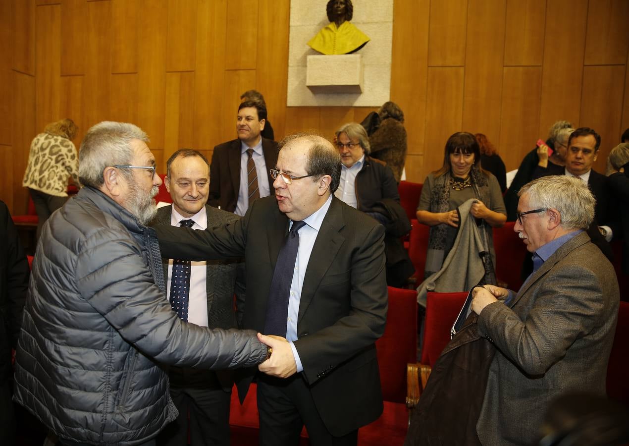 Presentación de la nueva Cátedra de Sindicalismo y Diálogo Social de la Universidad de Valladolid