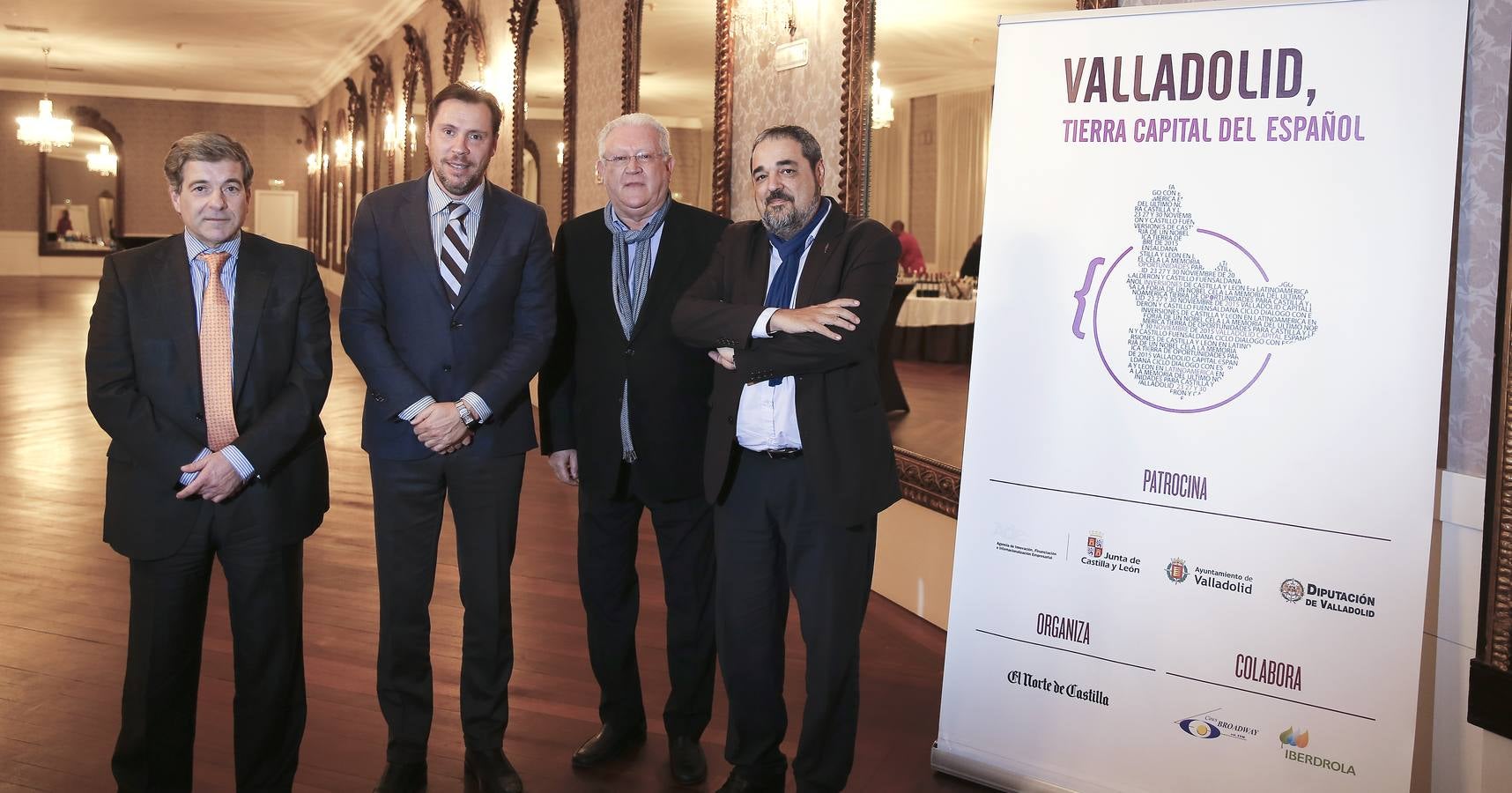 Inauguración de las jornadas &#039;Valladolid, Tierra Capital del Español&#039; organizadas por El Norte de Castilla