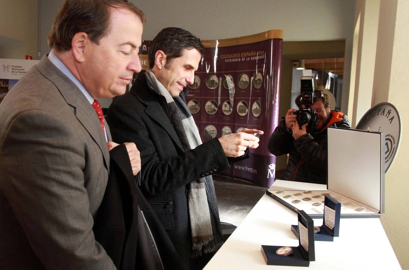 Presentación de la tercera colección de monedas dedicadas a las Ciudades Patrimonio de la Humanidad