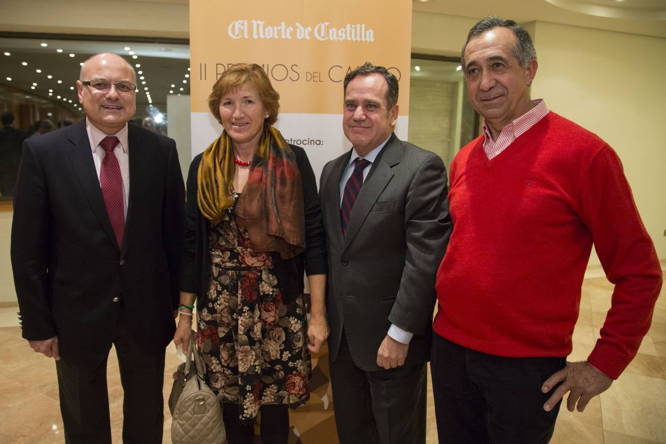 Luis Antonio Gómez, Amalia Rodríguez, PabloTrillo y Justino Medrano.