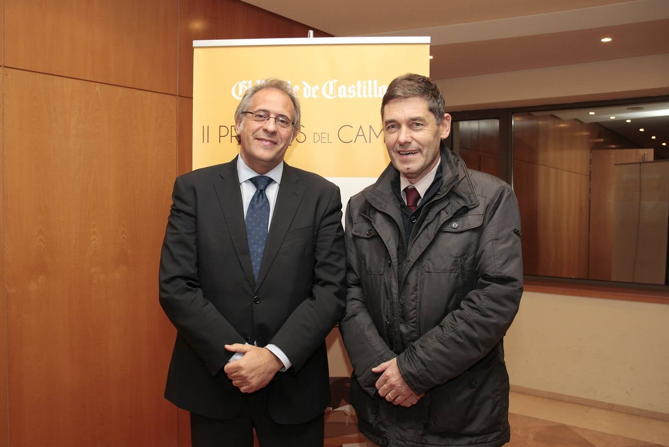 El concejal popular José Antonio Martínez Bermejo y el gerente del Clínico, José M. Eirós.