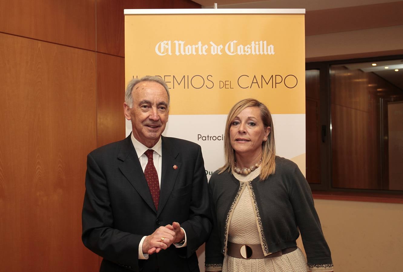 Fernando Tejerina, consejero de El Norte, con Yolanda Solla, directora de Recursos Humanos del periódico.