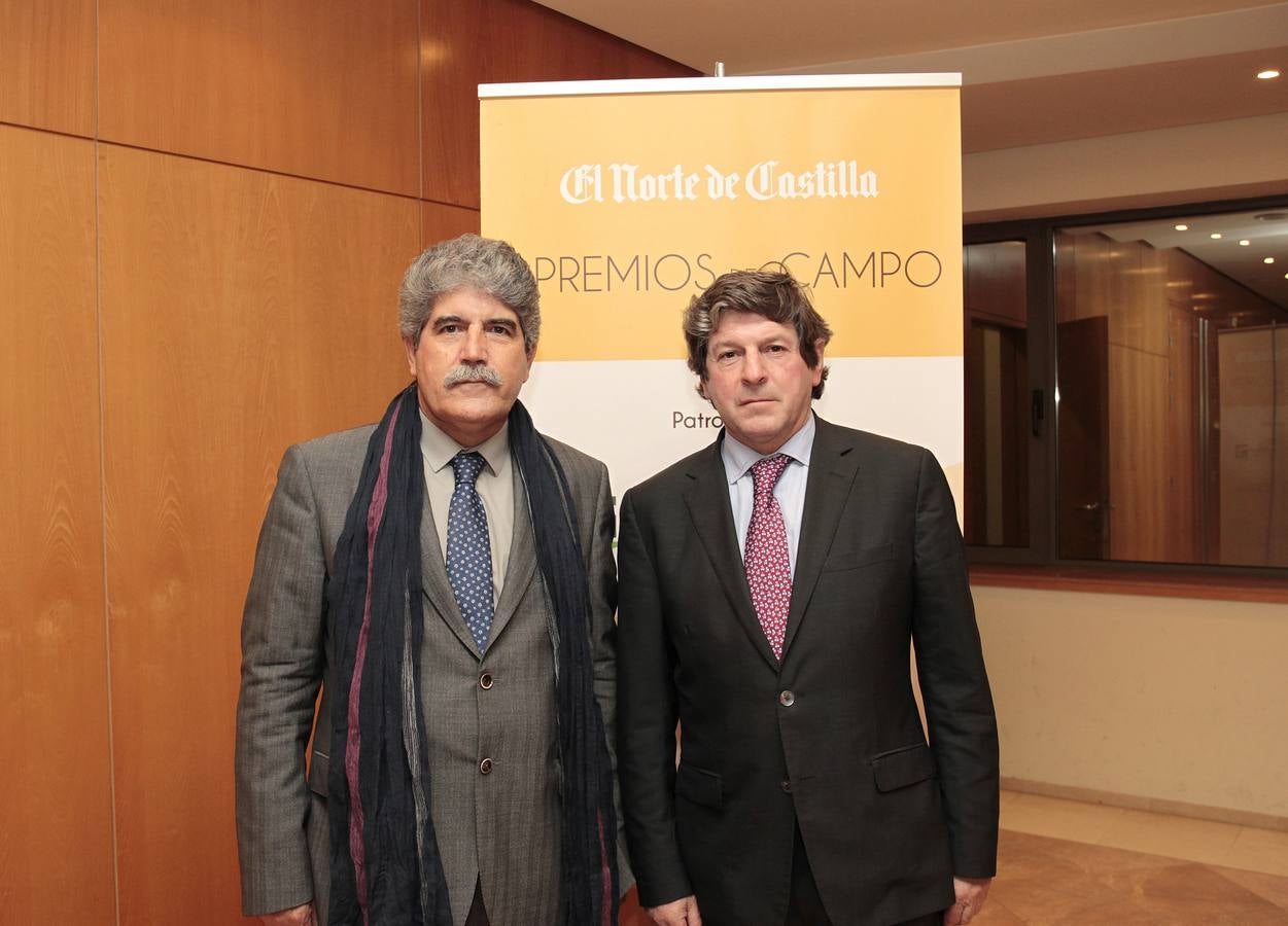 Arturo Pinto, de la Delegación del Gobierno, y Enrique de la Viuda, de la Ser.