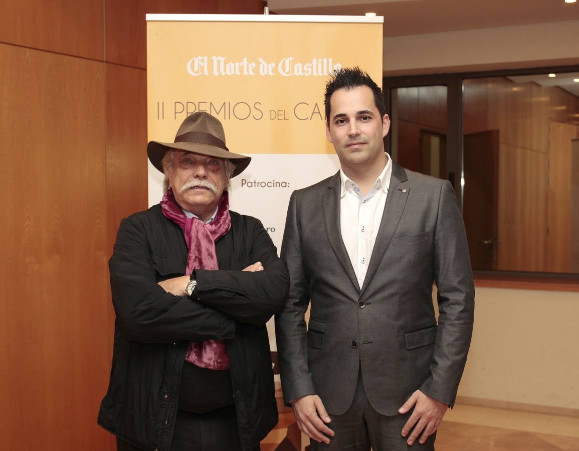 El bodeguero Juan Antonio Fernández, de Liberalia, y Hugo Fernández, de Las Patatas del Abuelo.