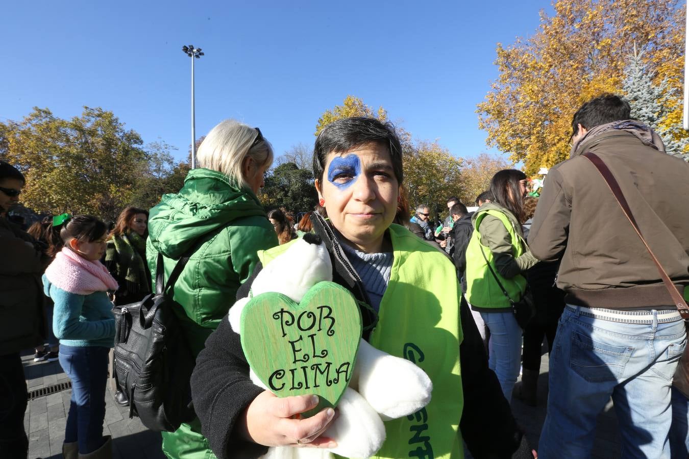 Marcha del clima 2015 en Valladolid