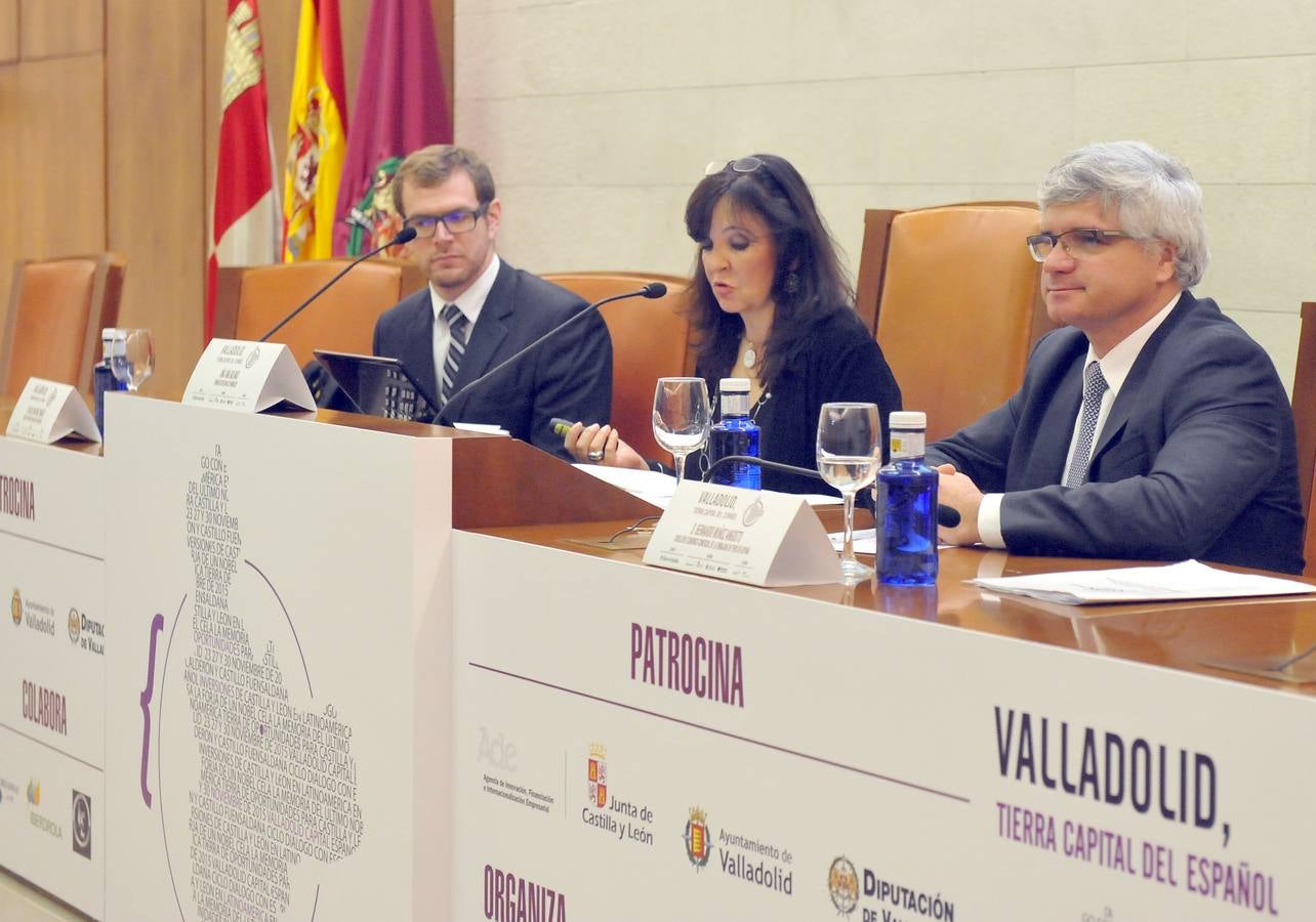 Jornada del ciclo &#039;Valladolid, Tierra Capital del Español&#039; celebrada en el castillo de Fuensaldaña