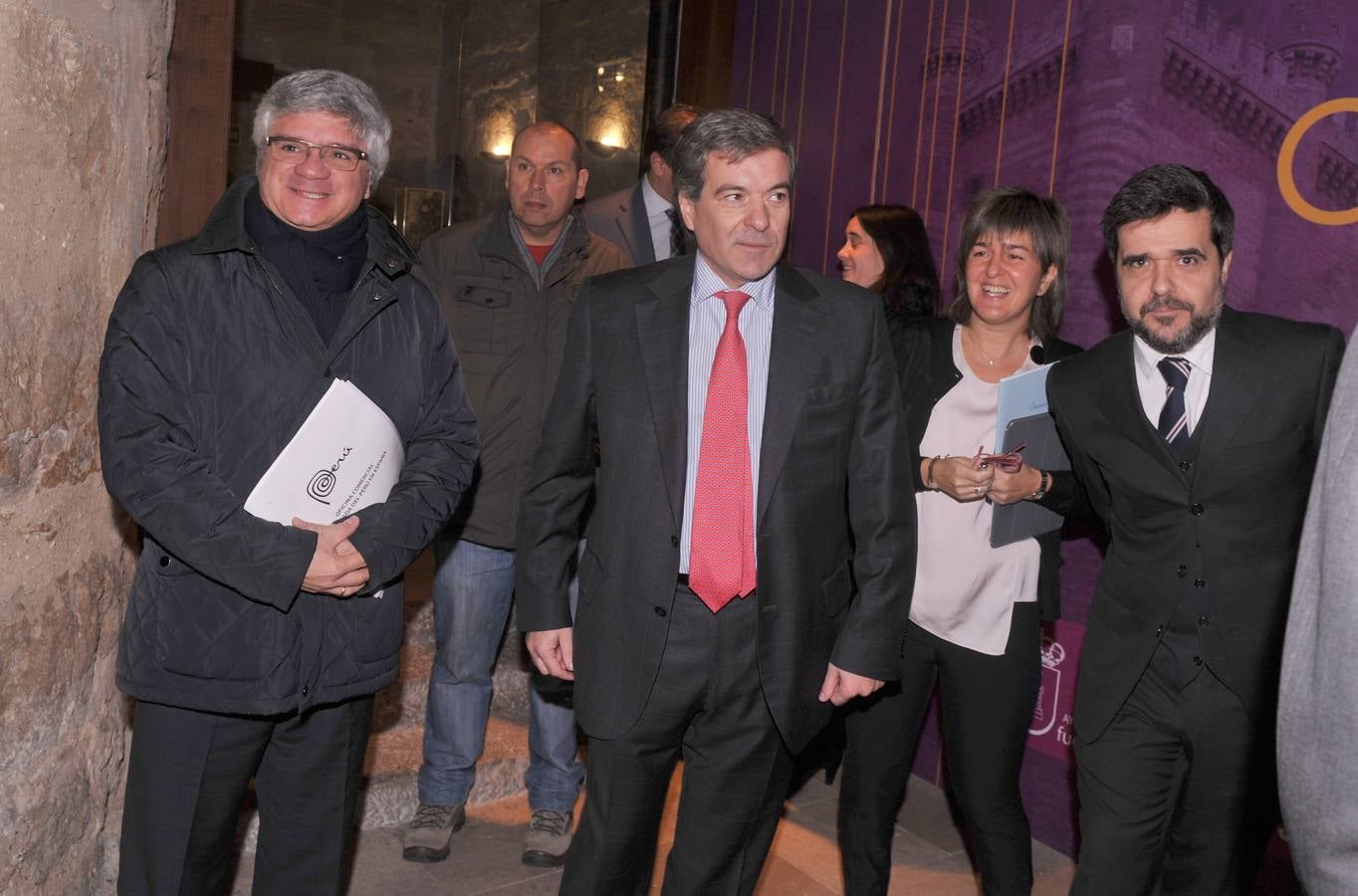 Jornada del ciclo &#039;Valladolid, Tierra Capital del Español&#039; celebrada en el castillo de Fuensaldaña