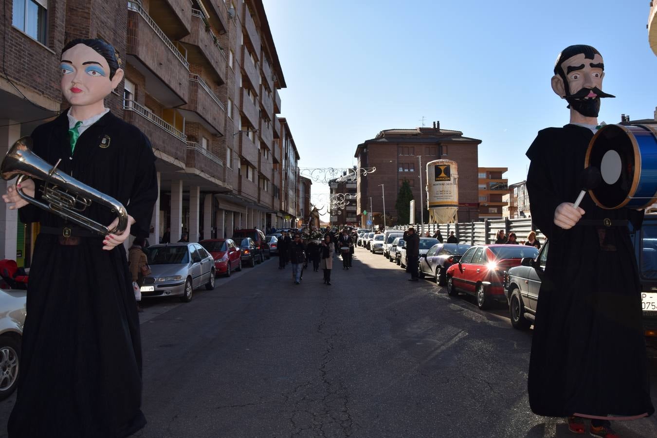 Santa Cecilia llena de música las calles de Guardo (Palencia)