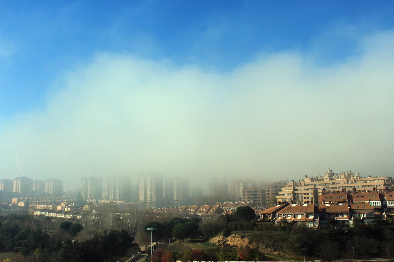 Niebla en Valladolid