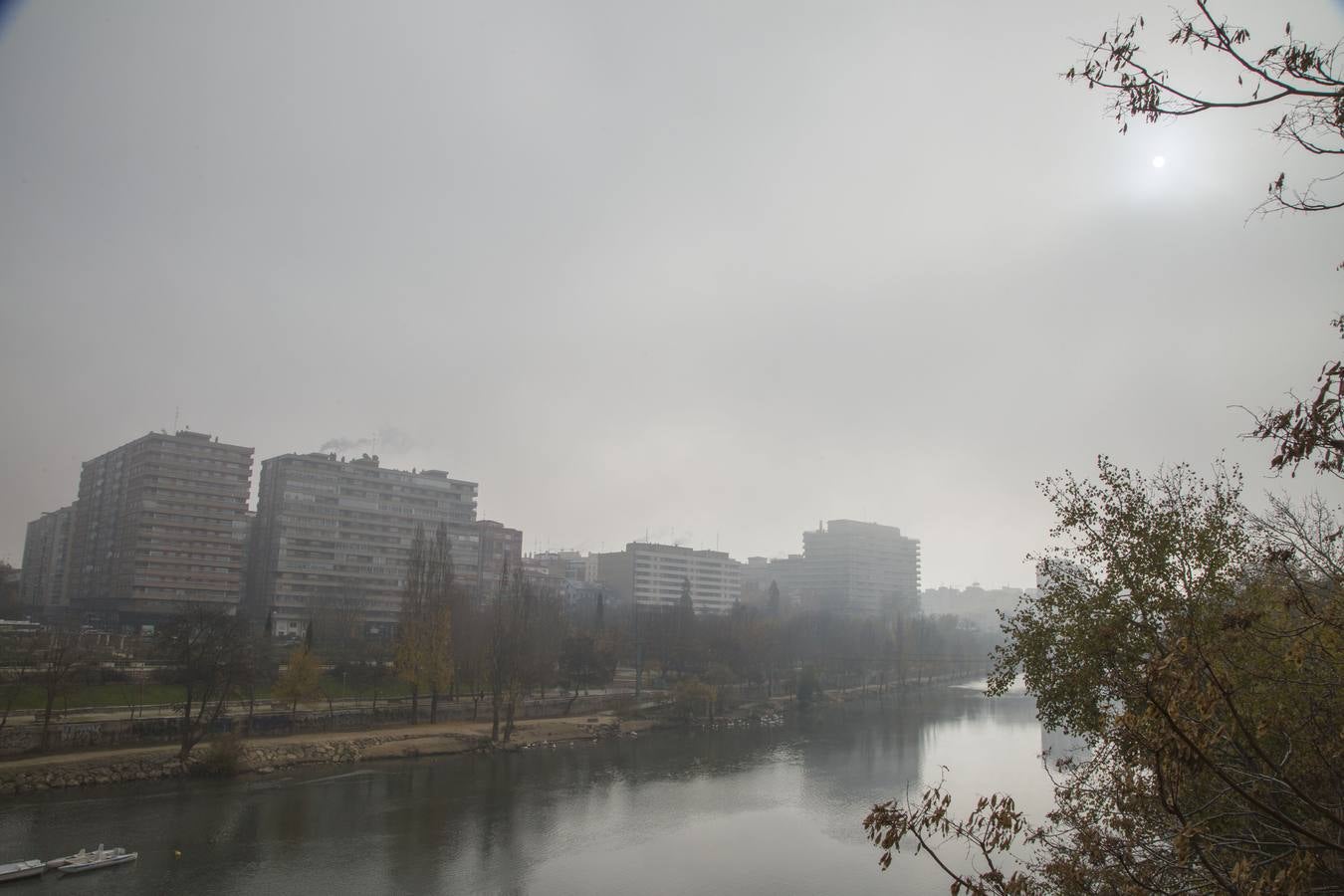 Niebla en Valladolid