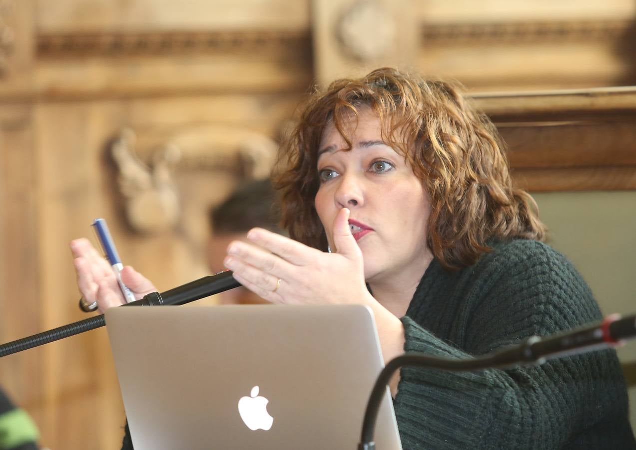 Pleno en el Ayuntamiento de Valladolid