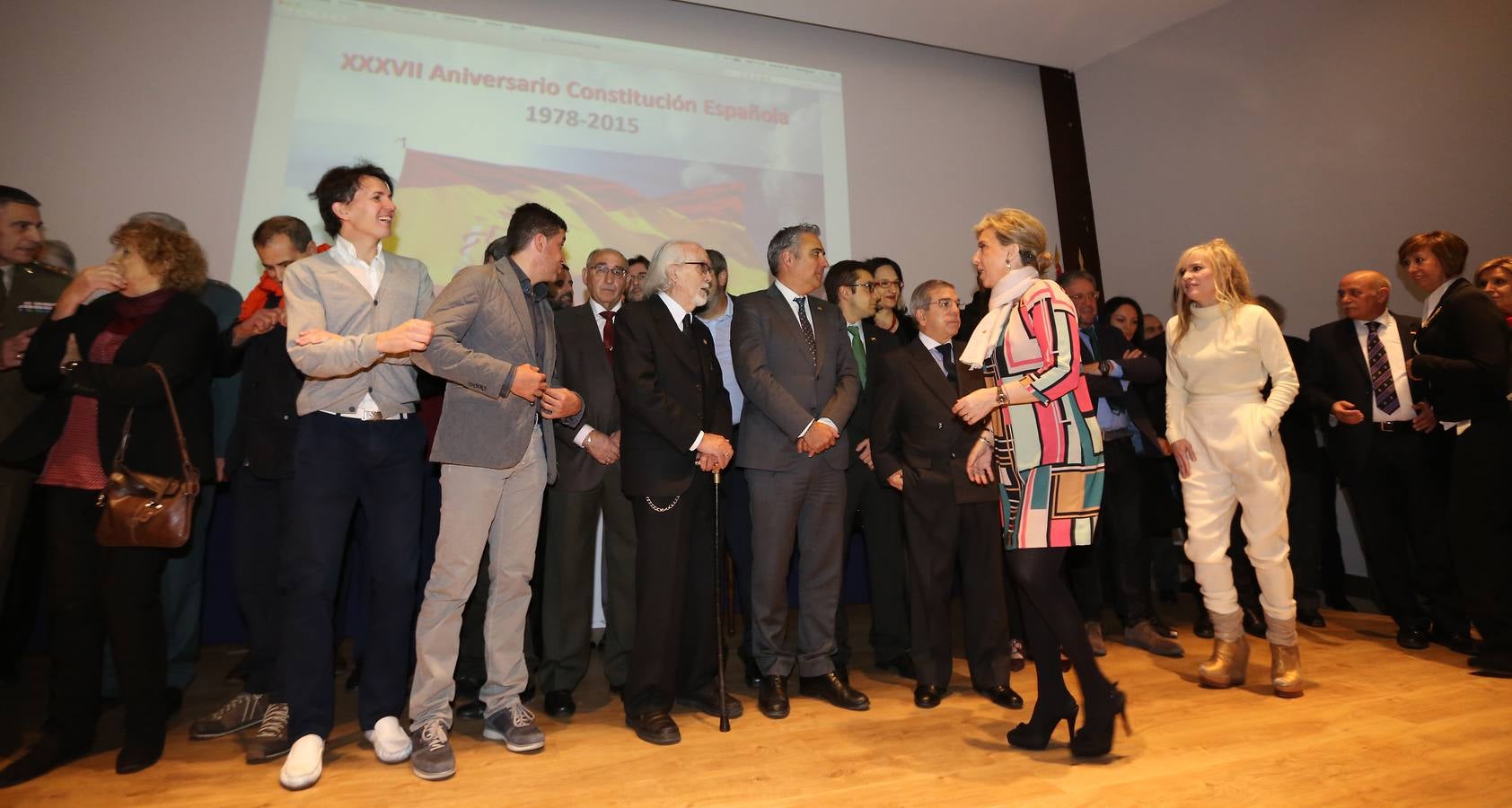 Conmemoración del 37 aniversario de la Constitución Española en Valladolid