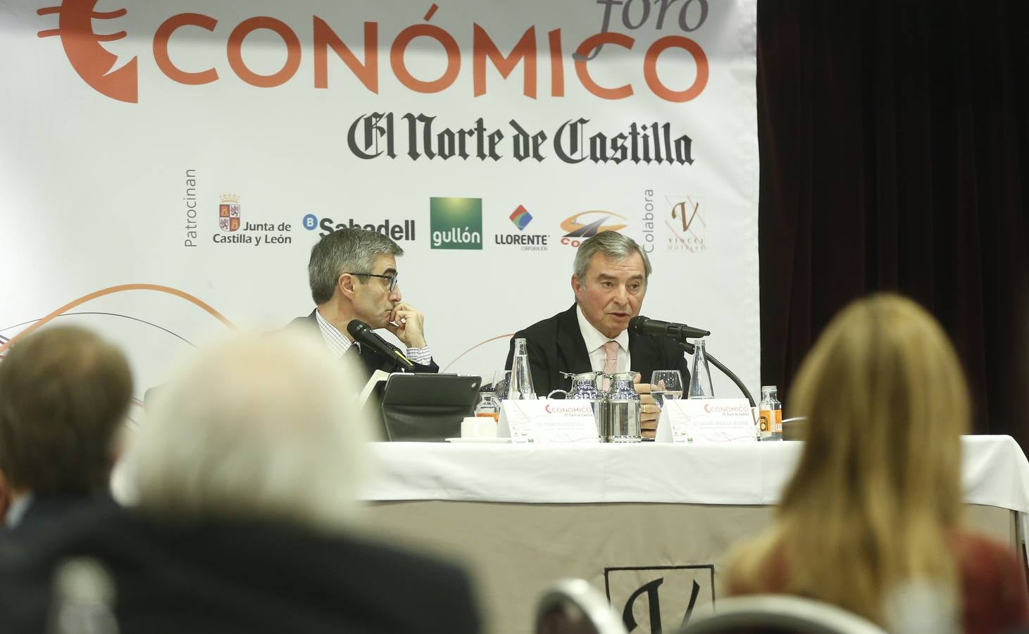 El presidente del Círculo de Empresarios, Javier Vega de Seoane, en el Foro Económico de El Norte de Castilla