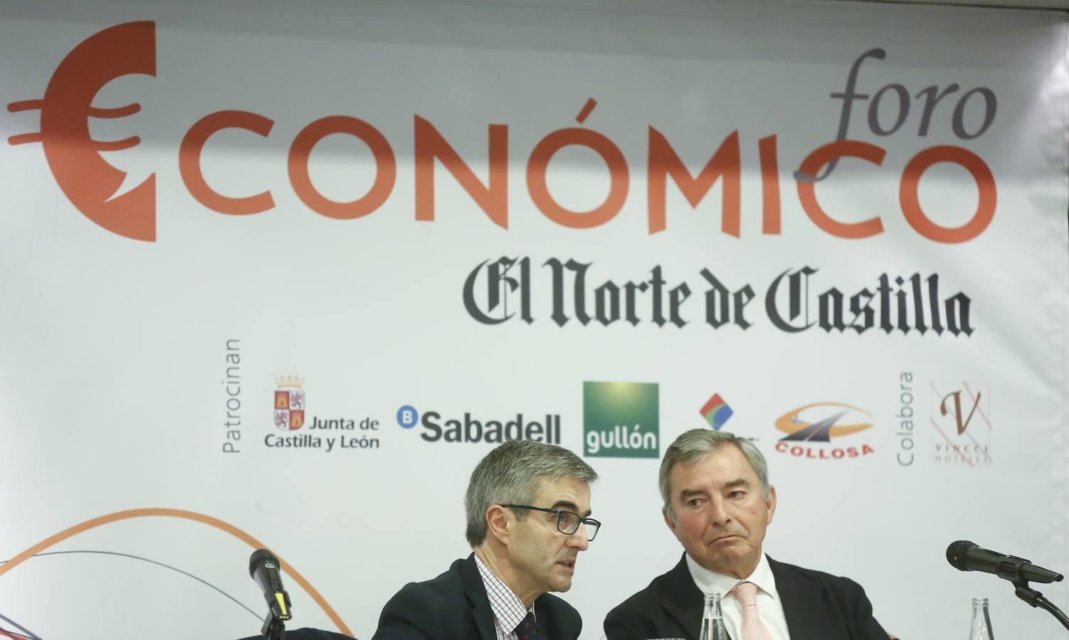 El presidente del Círculo de Empresarios, Javier Vega de Seoane, en el Foro Económico de El Norte de Castilla