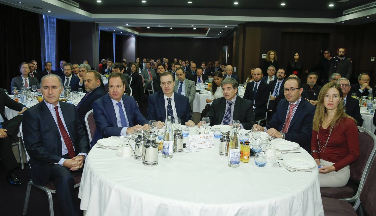 El presidente del Círculo de Empresarios, Javier Vega de Seoane, en el Foro Económico de El Norte de Castilla