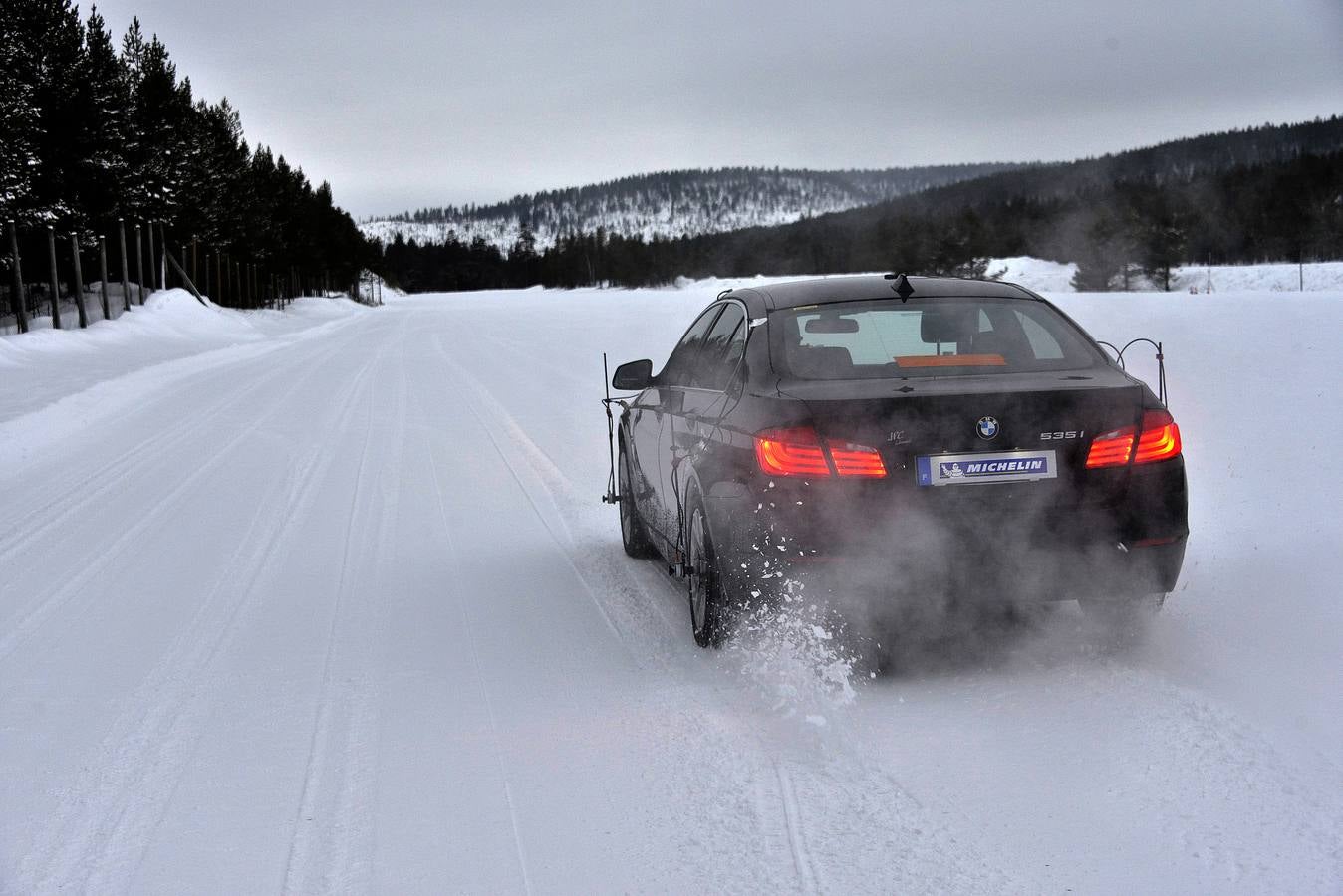 Michelin prueba sus neumáticos en el Ártico