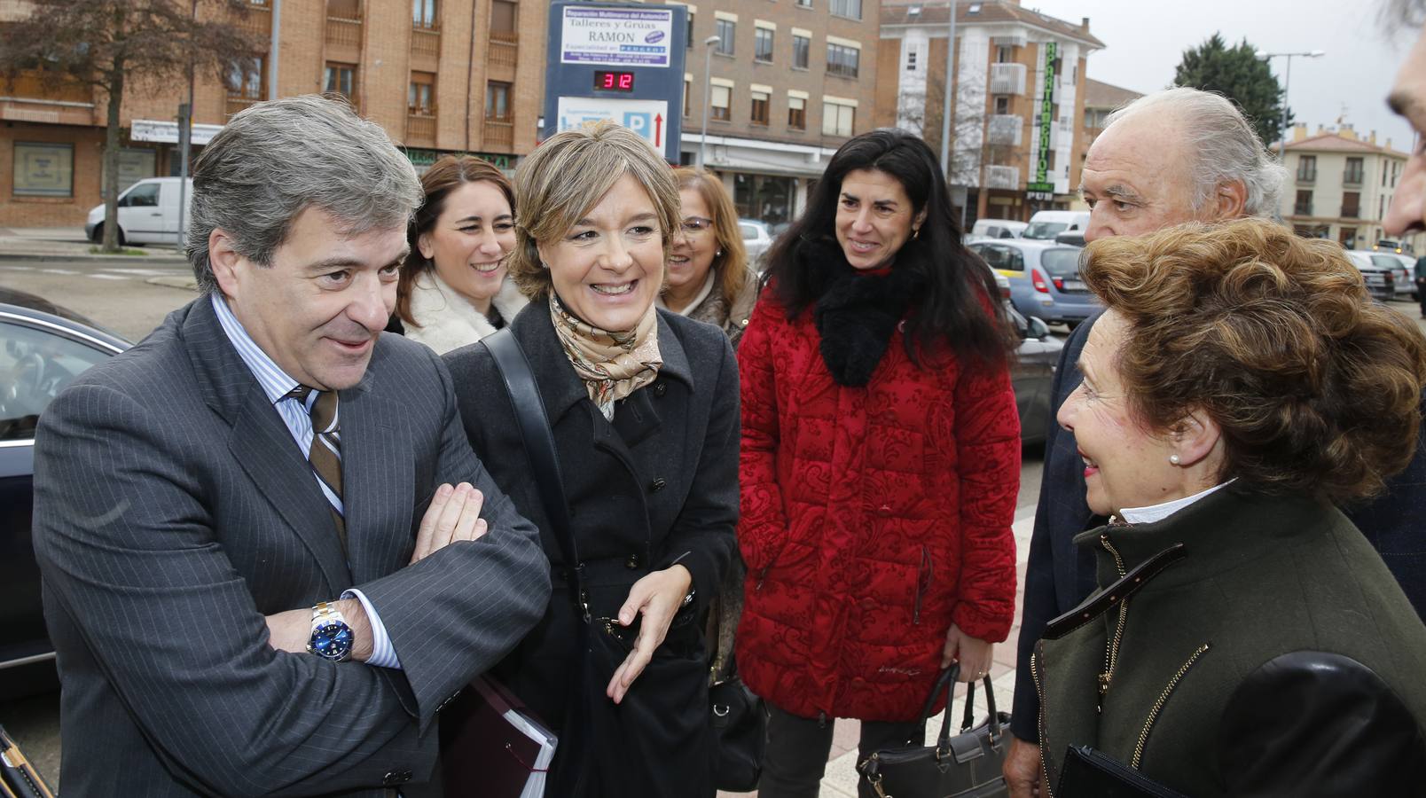 La ministra de Agricultura, Isabel García Tejerina, en el Foro Económico de El Norte de Castilla celebrado en Aguilar de Campoo (Palencia)