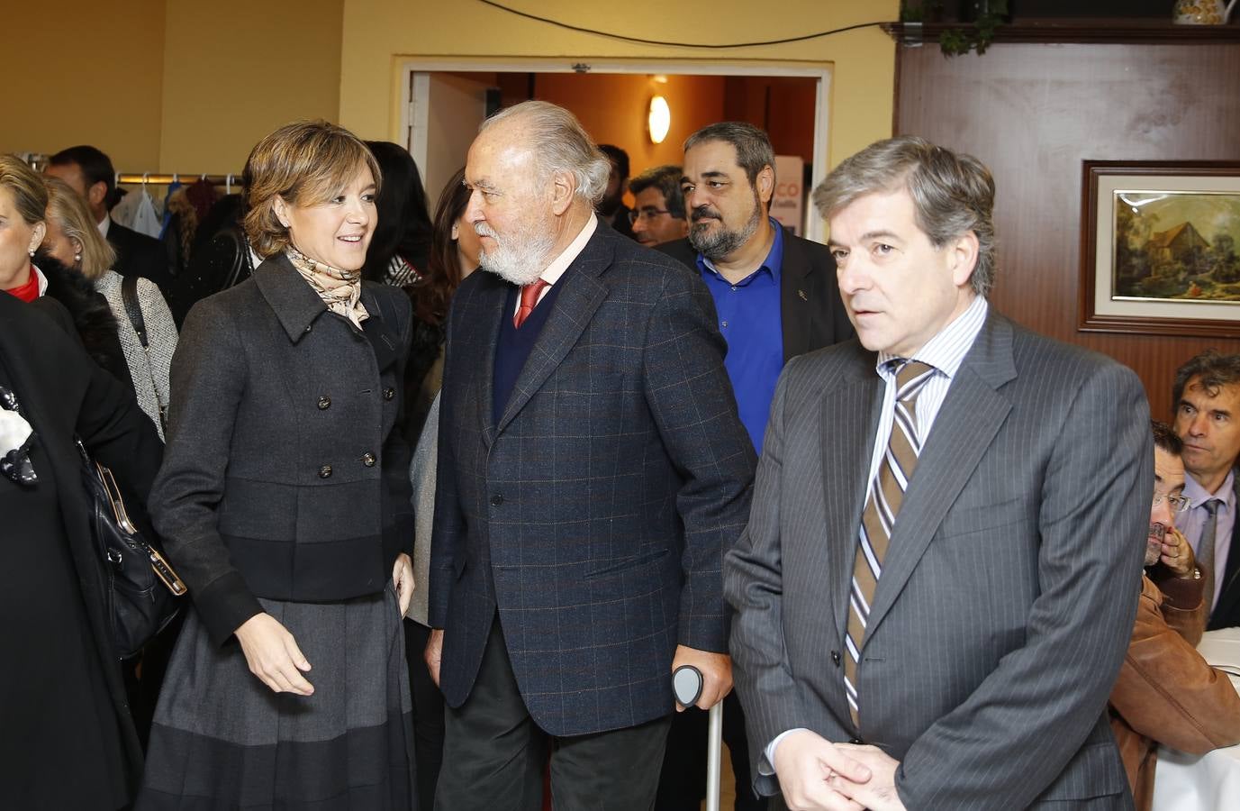La ministra de Agricultura, Isabel García Tejerina, en el Foro Económico de El Norte de Castilla celebrado en Aguilar de Campoo (Palencia)