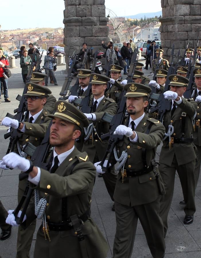 Los artilleros de Segovia celebran Santa Bárbara