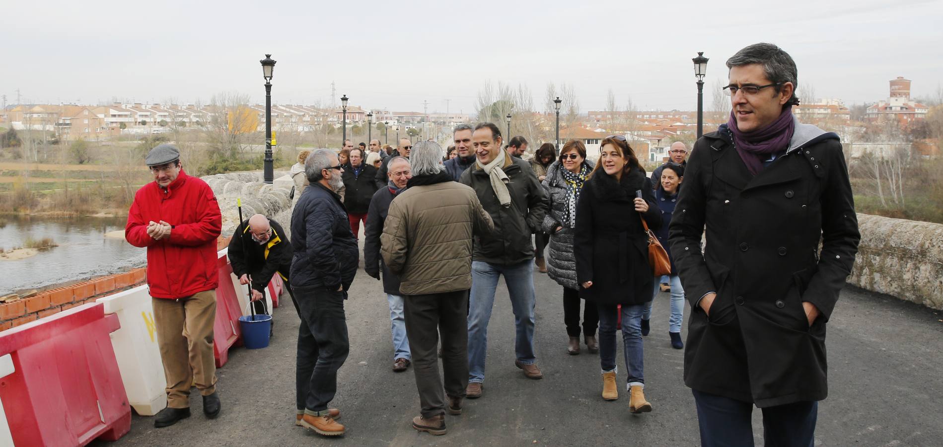 Eduardo Madina visita Cabezón de Pisuerga