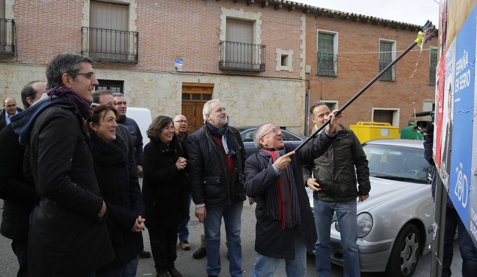 Eduardo Madina visita Cabezón de Pisuerga