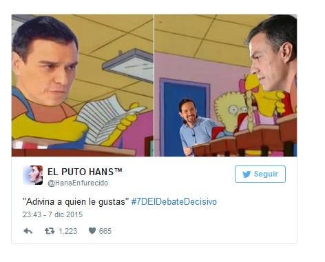 Los mejores memes del debate electoral del 7 de diciembre