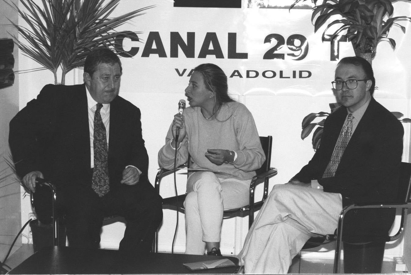 21.09.95 En la presentación del nuevo canal de Televisión Canal 29.