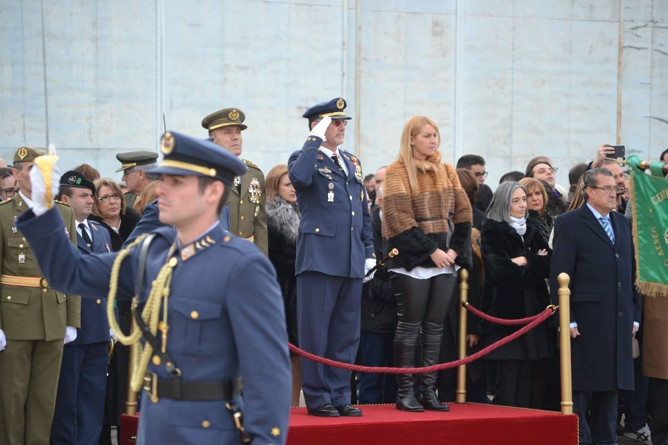 Celebración de la Virgen de Loreto, patrona de la Aviación, en la Base Aérea de Matacán (Salamanca) 1/2