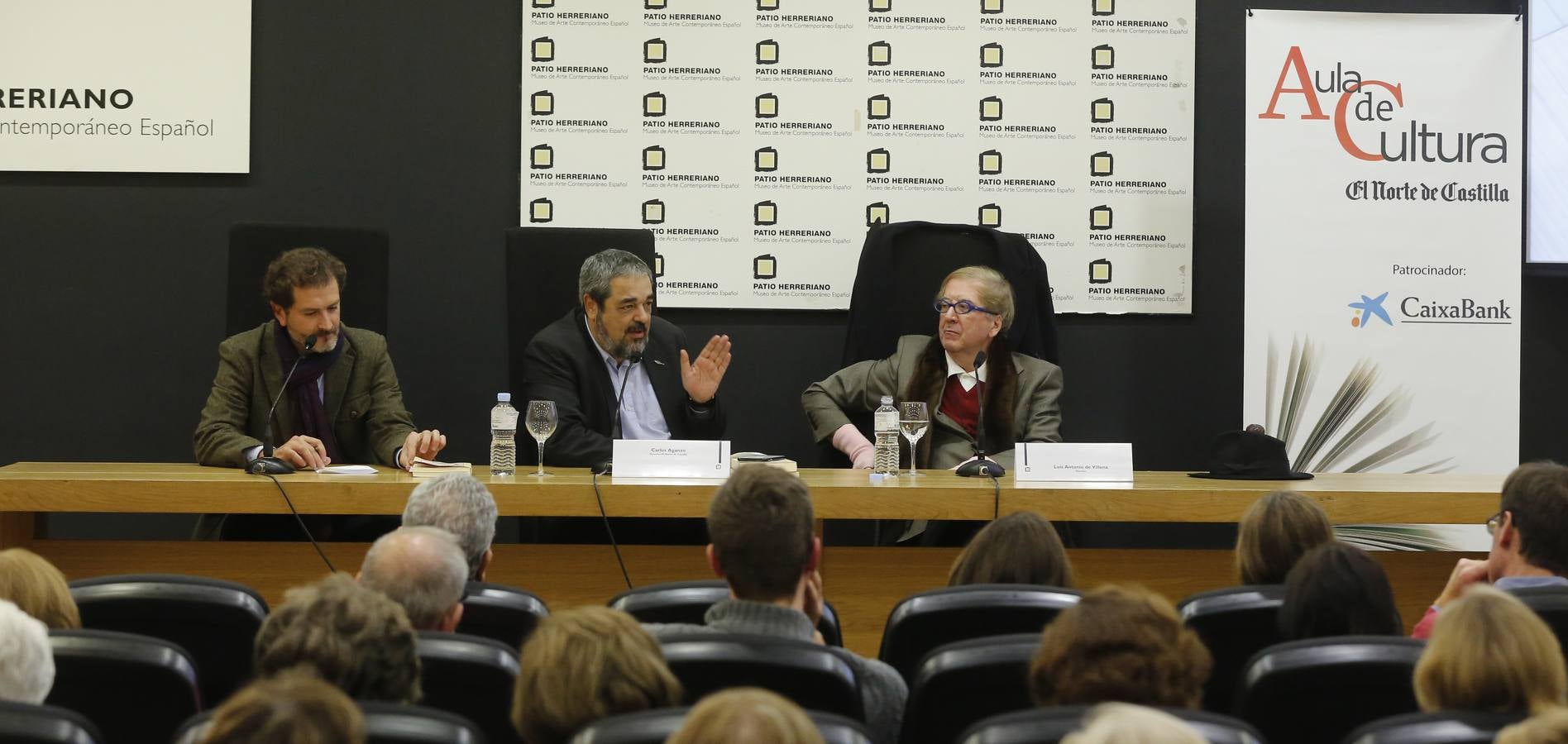 Luis Antonio de Villena habla de la primera entrega de sus memorias en el Aula de Cultura de El Norte de Castilla