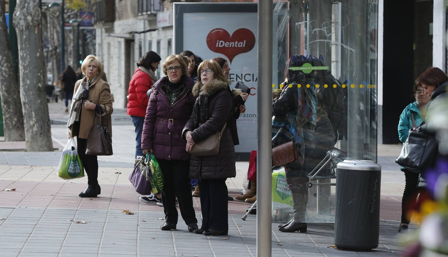 Protesta de los trabajadores de Auvasa