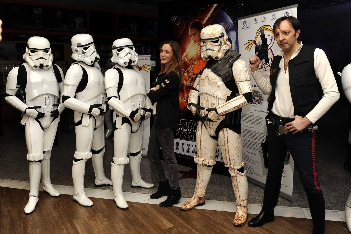 Estreno de la película &#039;El despertar de la Fuerza&#039; en los cines Megarama de Vallsur