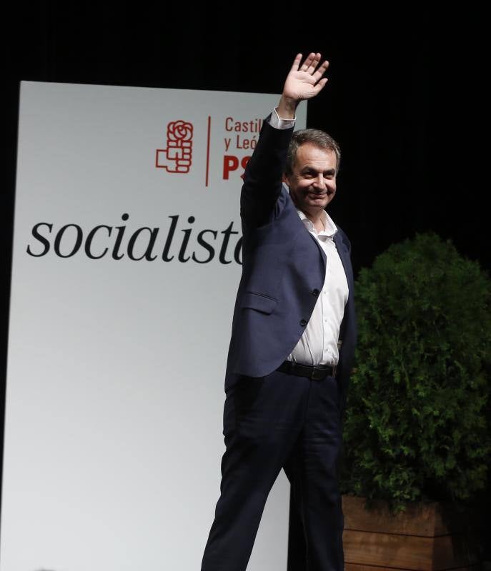 Acto del PSOE en Valladolid con José Luis Rodríguez Zapatero