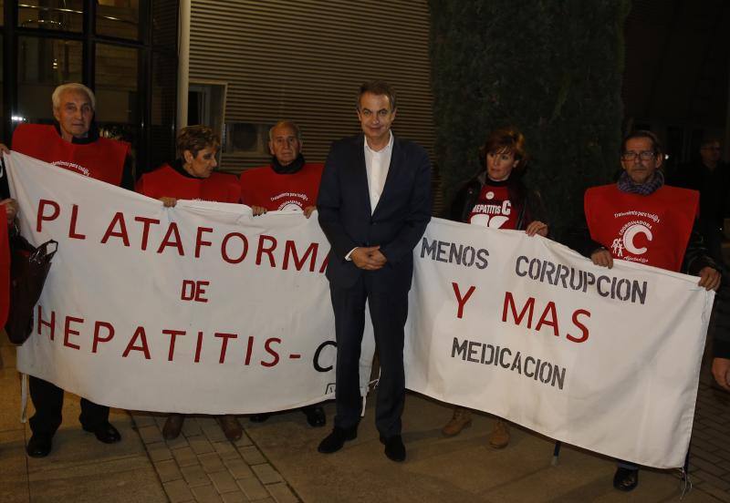 Acto del PSOE en Valladolid con José Luis Rodríguez Zapatero