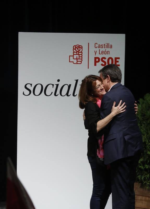 Acto del PSOE en Valladolid con José Luis Rodríguez Zapatero