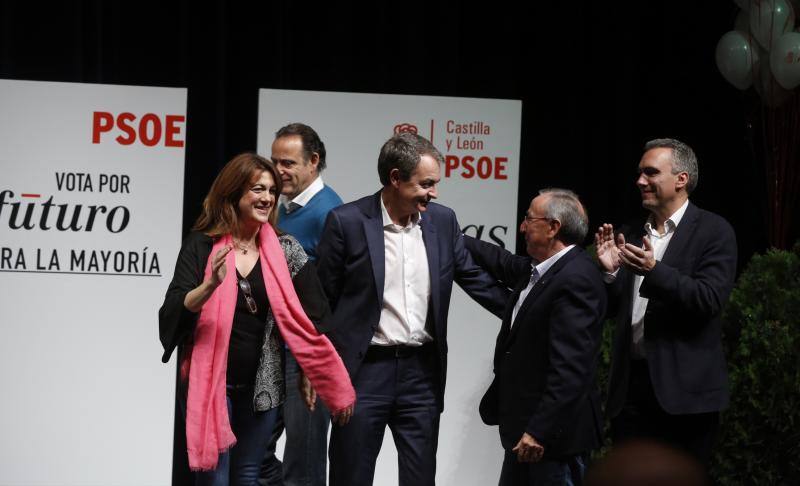 Acto del PSOE en Valladolid con José Luis Rodríguez Zapatero