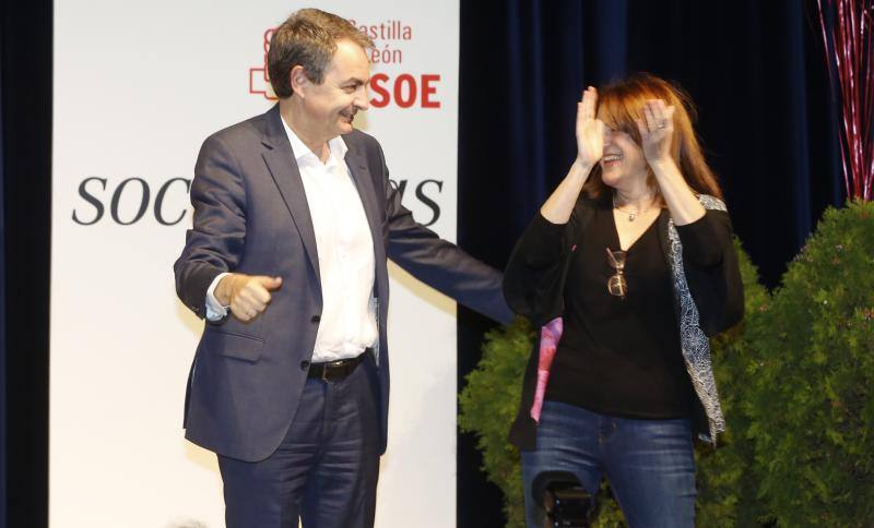 Acto del PSOE en Valladolid con José Luis Rodríguez Zapatero
