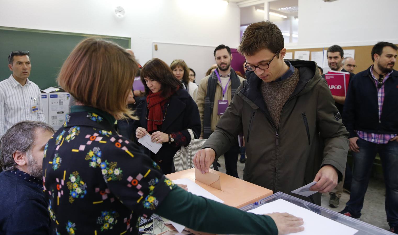 El número dos de Podemos, íñigo Errejón.