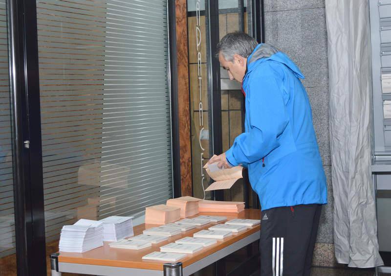 Votaciones de los candidatos en Palencia