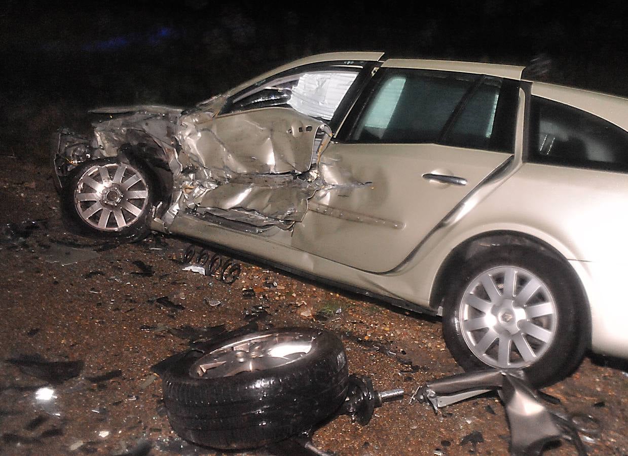 Accidente en Alcazarén