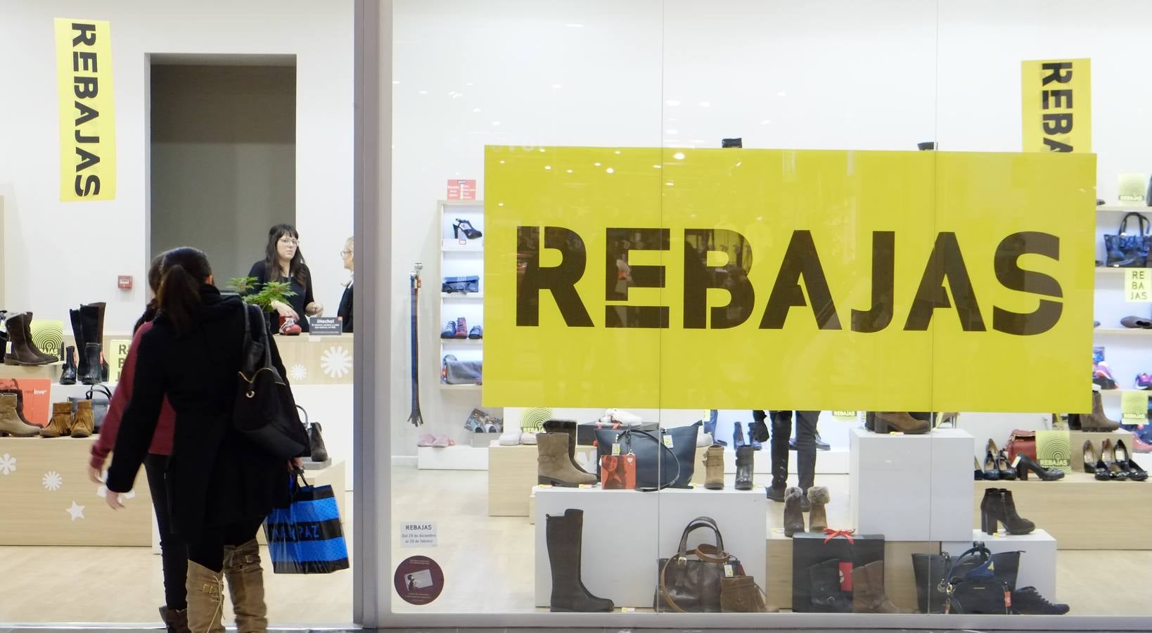 Último domingo comercial antes del día de Reyes en Valladolid